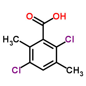 2,5-Dichloro-3,6-dimethyl-benzoic acid Structure,38319-81-2Structure