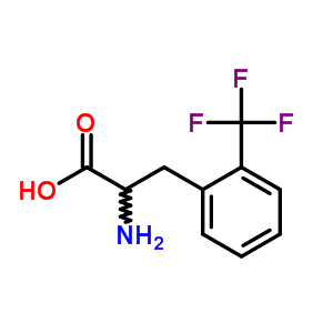 L-2-三氟甲基苯丙氨酸结构式_3832-73-3结构式