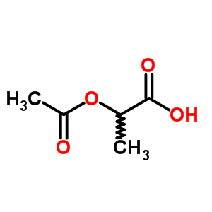 (+/-)-2-Acetoxypropionic acid Structure,3853-80-3Structure