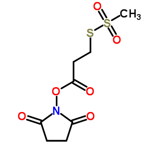 N-succinimidyloxycarbonylethyl methanethiosulfonate Structure,385399-11-1Structure