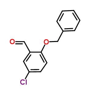 2-(苄氧基)-5-氯苯甲醛结构式_38544-16-0结构式