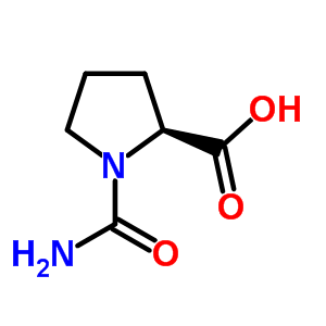 (9ci)-1-(氨基羰基)-L-脯氨酸结构式_38605-65-1结构式