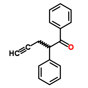 2-苯基戊炔苯酮结构式_38940-37-3结构式