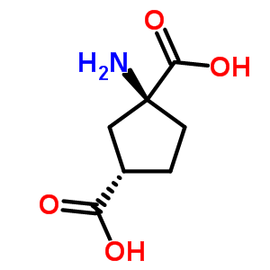 (+/-)-1-Aminocyclopentane-cis-1,3-dicarboxylic acid Structure,39026-63-6Structure