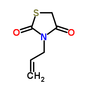 3-丙-2-烯基-1,3-噻唑烷-2,4-二酮结构式_39137-27-4结构式