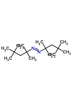 2,2-偶氮(2,4,4-三甲基戊烷)结构式_39198-34-0结构式