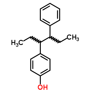 4-(4-苯基-3-己基)苯酚结构式_3929-22-4结构式