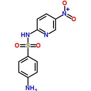 4-氨基-N-(5-硝基-2-吡啶)苯磺酰胺结构式_39588-36-8结构式