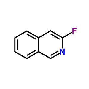 3-氟异喹啉结构式_396-29-2结构式