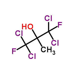 1,1,3,3-四氯-1,3-二氟-2-甲基-2-丙醇结构式_3960-86-9结构式