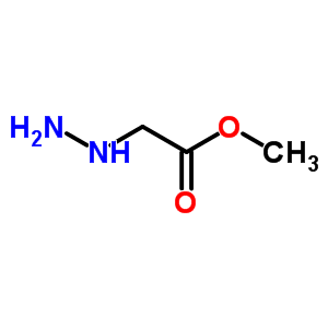 2-肼基乙酸甲酯盐酸盐结构式_39753-78-1结构式