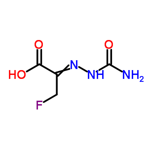 2-[2-(氨基羰基)肼基]-3-氟-丙酸结构式_401-48-9结构式