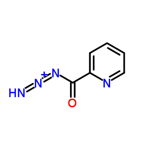 2-吡啶羰基叠氮化物结构式_4013-71-2结构式