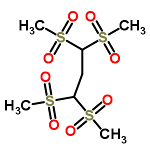 1,1,3,3-四(甲基磺酰基)-丙烷结构式_40182-90-9结构式