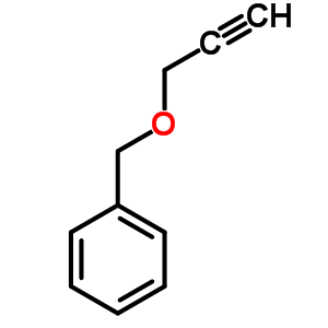 苄基丙炔基醚结构式_4039-82-1结构式