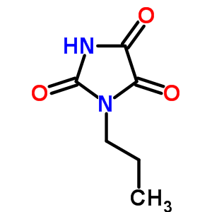 1-丙基咪唑啉-2,4,5-三酮结构式_40408-38-6结构式