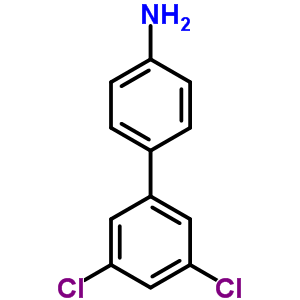 4-氨基-3,5-二氯联苯结构式_405058-01-7结构式