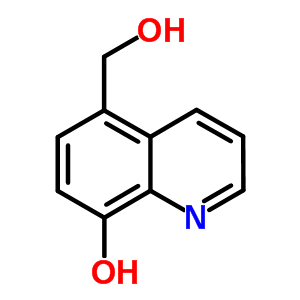 5-(羟基甲基)喹啉-8-醇结构式_4053-44-5结构式