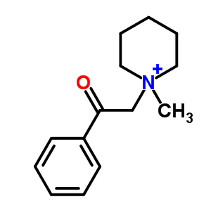 2-(1-甲基-3,4,5,6-四氢-2H-吡啶-1-基)-1-苯基-乙酮结构式_40538-50-9结构式