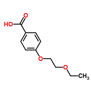 4-(2-乙氧基乙氧基)苯甲酸结构式_40782-64-7结构式