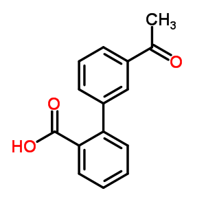 3-乙酰基-联苯-2-羧酸结构式_408367-33-9结构式