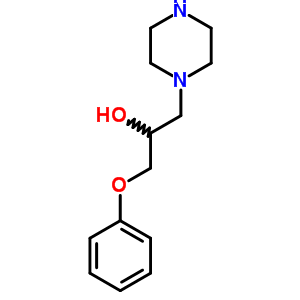 1-苯氧基-3-哌嗪-2-丙醇结构式_40944-05-6结构式