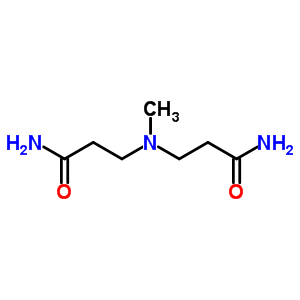 3,3-(甲基亚氨基)双-丙酰胺结构式_4097-82-9结构式