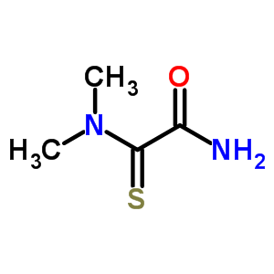 (9ci)-2-(二甲基氨基)-2-硫氧代-乙酰胺结构式_41168-96-1结构式