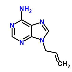 9-(2-丙烯基)腺嘌呤结构式_4121-39-5结构式