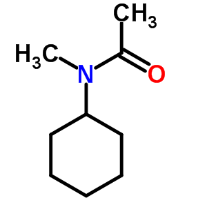 n-环己基-n-甲基-乙酰胺结构式_41273-78-3结构式
