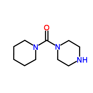 哌嗪-1-哌啶-1-甲酮结构式_41340-88-9结构式