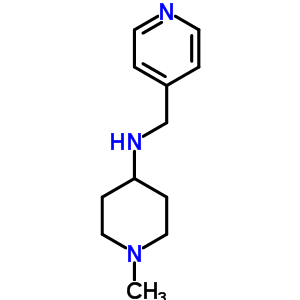 (1-甲基-哌啶-4-基)-吡啶-4-甲胺结构式_416868-54-7结构式