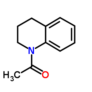 1,2,3,4-四氢-1-乙酰基喹啉结构式_4169-19-1结构式