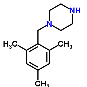1-(2 4 6-Trimethylbenzyl)piperazine Structure,41717-26-4Structure