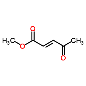 乙酰丙烯酸甲酯结构式_4188-88-9结构式