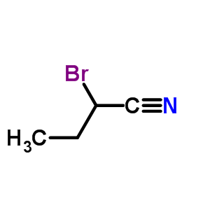 2-溴丁腈结构式_41929-78-6结构式