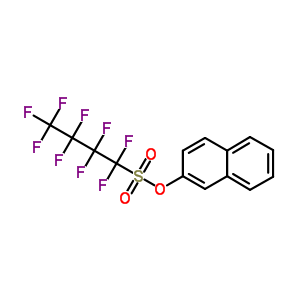 2-(1,1,2,2,3,3,4,4,4-Nonafluorobutylsulfonyloxy)naphthalene Structure,42096-34-4Structure
