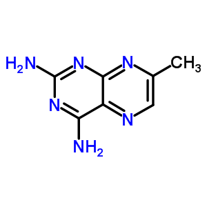 (9ci)-7-甲基-2,4-蝶啶二胺结构式_4215-07-0结构式