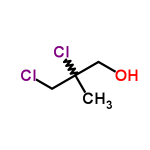 2,3-二氯-2-甲基-1-丙醇结构式_42151-64-4结构式