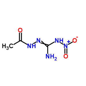 [氨基(硝基氨基)亚甲基]乙酸肼结构式_42216-29-5结构式
