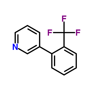 3-[2-(三氟甲基）苯基]吡啶结构式_426823-26-9结构式
