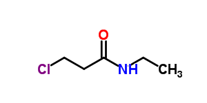 3-氯-n-乙基丙酰胺结构式_4269-31-2结构式