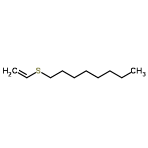 1-(乙烯硫代)-辛烷结构式_42779-08-8结构式