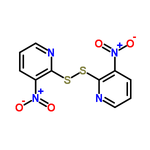 2,2-二硫代双[3-硝基-吡啶结构式_4282-19-3结构式