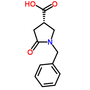 (S)-1-Benzyl-5-oxopyrrolidine-3-carboxylic acid Structure,428518-42-7Structure