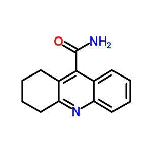 1,2,3,4-四氢吖啶-9-羧酸酰胺结构式_42878-53-5结构式