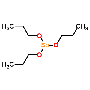 丙氧化锑(III)结构式_4292-34-6结构式