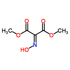 2-(羟基亚氨基)丙二酸二甲酯结构式_42937-74-6结构式