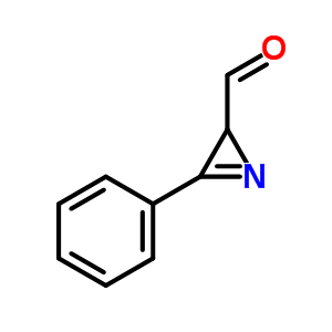 3-苯基-2H-氮丙啶-2-甲醛结构式_42970-55-8结构式
