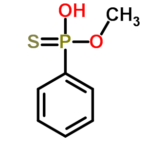 苯基-硫代膦酸甲酯结构式_42976-67-0结构式